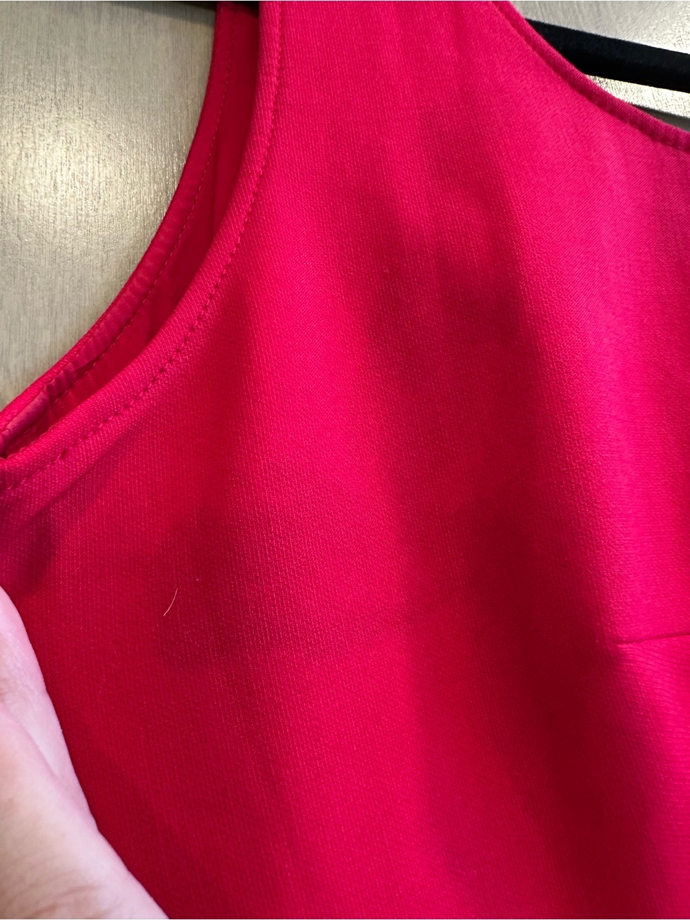 Elizabeth and James Emmy Cutout Sheath Dress Size 2 Cardinal Red Designer $385 - Picture 9 of 12